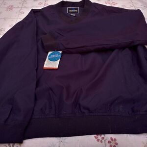 NWT Holloway XL Black  Longsleeves Water Resistant Golf Pullover